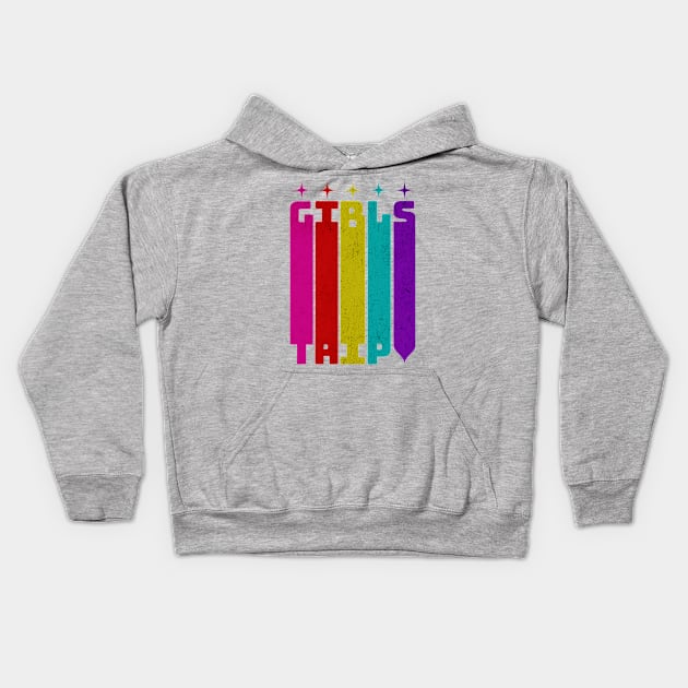 Girls Trip! Kids Hoodie by Shimmery Artemis